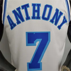 Lakers Anthony#7 Latin Night (High Head) White 4