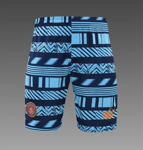 22-23 Manchester City Training Wear Short Sleeve Kit Blue 1