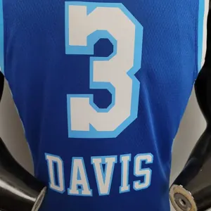 Retro night DAVIS #3 Lakers blue 6