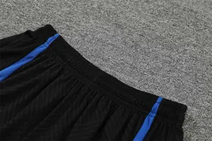 22-23 PSG training suit short sleeve kit Black Blue 11
