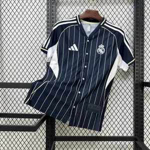 25-26 Real Madrid Baseball Uniform AAAAJersey Supply Yupoo