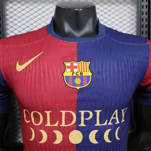 24-25 Barcelona Home Coldplay Player Version Shirt AAAAJersey Supplier Yupoo 4
