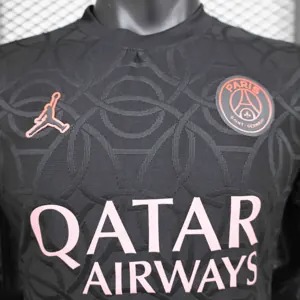 24-25 PSG Academy Pro Pre-Match Black Player Version Shirt AAAAJersey Supplier Yupoo 4
