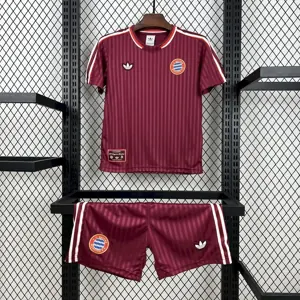 25-26 Bayern Munich Terrace Icons Kid Kits Youth Apparels AAAAJersey Wholesale Yupoo