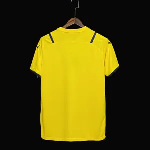 20-21 Italy Goalkeeper Yellow Retro Kit Soccer Shirt AAAAJersey Supply Yupoo 7