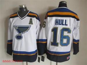 St. Louis Blues retro ice hockey jersey M-3XL 圣路易蓝调队复古冰球服 2