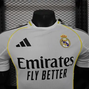 25-26 Real Madrid Home White Kit Player Version Shirt AAAAJersey Supplier Yupoo 2