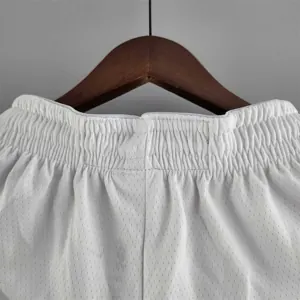 75th anniversary Brooklyn Nets White NBA shorts 8