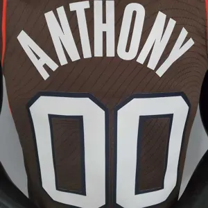 2021 ANTHONY#00 Trail Blazers City Edition Brown 3