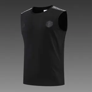 22-23 Manchester United vest training suit kit Black 6