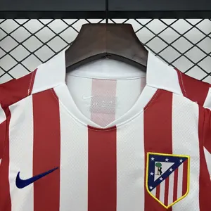 25-26 Atletico Madrid Home Kid Kits Youth Apparels AAAAJersey Dropship Yupoo 1