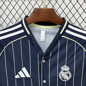 25-26 Real Madrid Baseball Uniform AAAAJersey Supply Yupoo 3