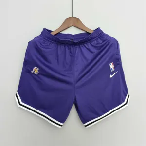 2022 Los Angeles Lakers NBA US Training Shorts Purple