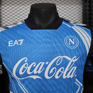 24-25 Napoli Pre-Match Kit Player Version Shirt AAAAJersey Supplier Yupoo 1