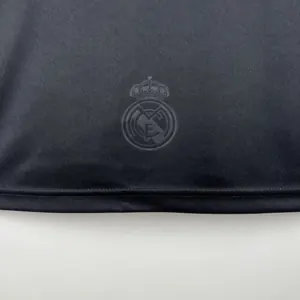 08-09 Real Madrid Retro Third Kit Vintage Black Shirt Football Jerseys Yupoo 5