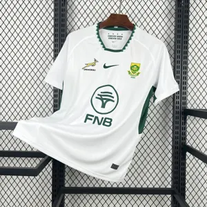 South Africa 2026 Mens Springbok Away White Soccer T-Shirt AAAAJersey Wholesale Yupoo