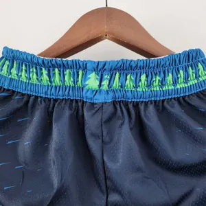2022 Minnesota Timberwolves City NBA shorts 4