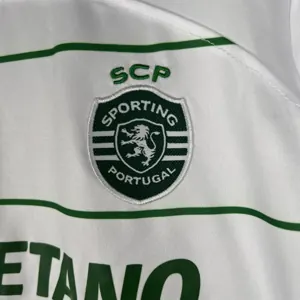23-24 Sporting Lisbon Away Kids Kits Children Suits Football Jerseys Yupoo 6