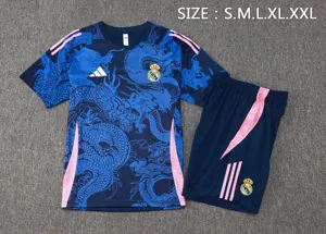 24-25 Real Madrid Training Soccer Jerseys Football Shirts 1