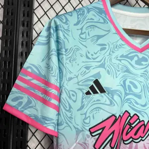 24-25 Inter Miami Special Beach Edition Kit Pink&Blue AAAAJerseys Dropshipping Yupoo 2