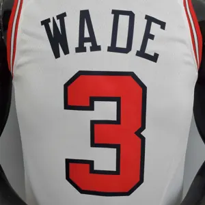 75th Anniversary Wade #3 Bulls White 5