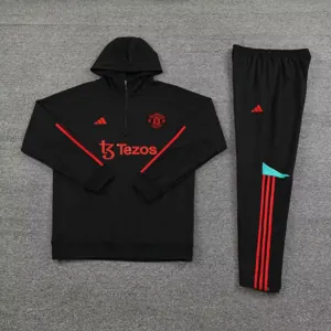 23-24 Manchester United Hoodie Long Sleeve Training Suit Yupoo 1