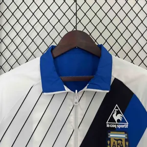 2024 Argentina Trench Coat Reversible White&Blue Double-Sides Jacket AAAAJersey Wholesale Yupoo 1