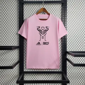 23-24 Inter Miami Casual Shirt Pink Size S-XXL Soccer Jerseys