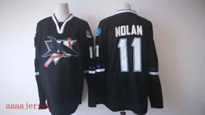 San Jose Sharks retro ice hockey jersey M-3XL 圣何西鲨鱼队复古冰球服 2