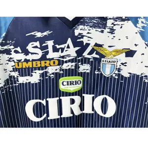 96-97 Lazio Away Retro Kit Vintage T-Shirt AAAAJersey Supplier Yupoo 3