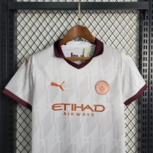 23-24 Kids Manchester City away size 16-28 Football Shirt 7
