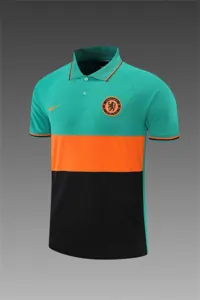 Polo Chelsea green and orange 8