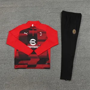 24-25 AC Milan Long Sleeve Training Suit Football Shirts 2