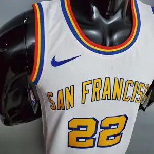 Warriors San Francisco WIGGINS#22 White 3