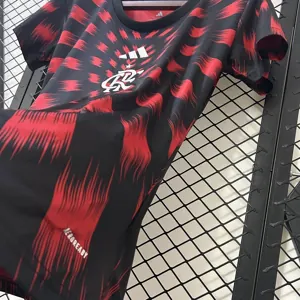 25-26 Flamengo Pre-match Women Soccer Shirt AAAAJersey Dropship Yupoo 1