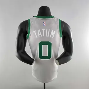 Tatum#0 Boston Celtics Grey NBA Jersey 8