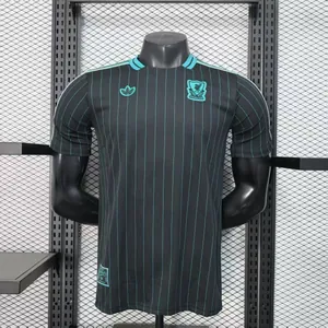 25-26 Liverpool Casual Black Retro Style Football Shirt Apparels AAAAJersey Supply Yupoo