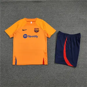 22-23 Barcelona training suit yellow 12