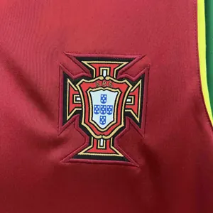 1999 Portugal Home Retro Kit Vintage Shirt Best Wholesale Yupoo 5