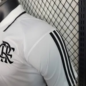 23-24 POLO Flamengo White Training Suit 1