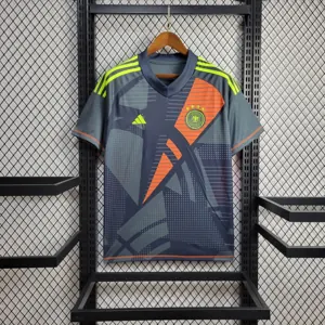 2024 Germany Goalkeeper Black Kit Football AAAAJersey Supplier