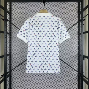 24-25 PSG Polo Jordan Co branded white Polo Shirt Soccer AAAAJersey Dropshipping Yupoo 1