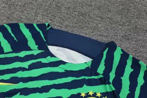 2022 Brazil vest training suit green 8