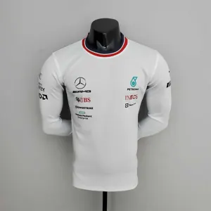 F1 Formula One 2022 Mercedes Long Sleeve White