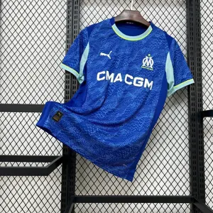 25-26 Marseille Third Away Kit Football T-Shirt AAAAJersey Supply Yupoo
