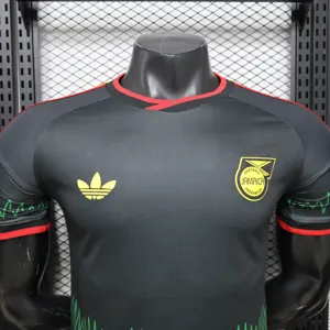 2026 World Cup Jamaica X Bob Marley Away Soccer Shirt Player Version 4
