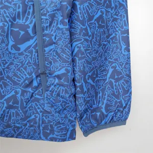 21-22 Barcelona blue Camouflage Windbreaker 5