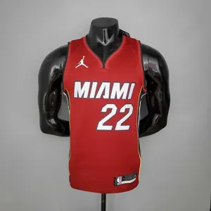 New Miami Heat Jordan BUTLER#22 Burgundy