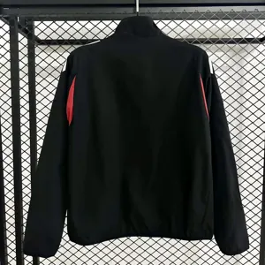 25-26 Benfica Black windbreaker Jackets AAAAJersey Dropship Yupoo 1