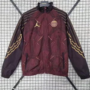 26-27 PSG Fourth Double-sided Soccer Windbreak Jackets Kit AAAAJersey Supply Yupoo 3 2